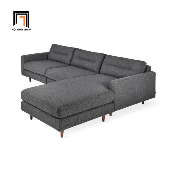 ghế sofa, sofa góc L, sofa góc giá rẻ, sofa góc 2m2 x 1m7 nhỏ gọn, sofa góc bọc vải nỉ