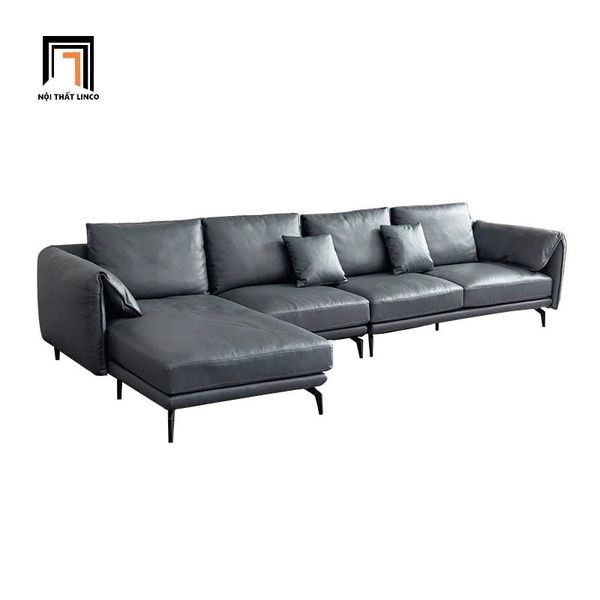 sofa góc, sofa l, sofa góc chữ l, sofa góc da giả 3m x 1m6, sofa góc cho phòng khách diện tích lớn, sofa góc da sang trọng