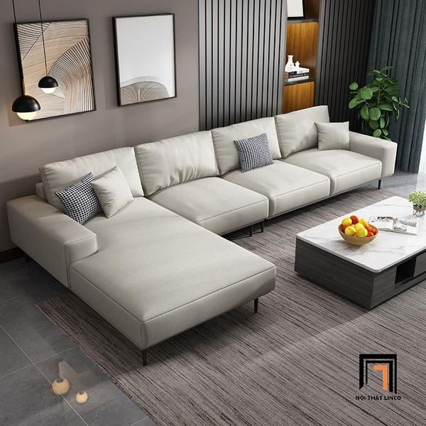 sofa góc, ghế sofa góc l, bộ ghế sofa góc phòng khách sang trọng, sofa góc 3m x 1m6 vải nỉ giá rẻ