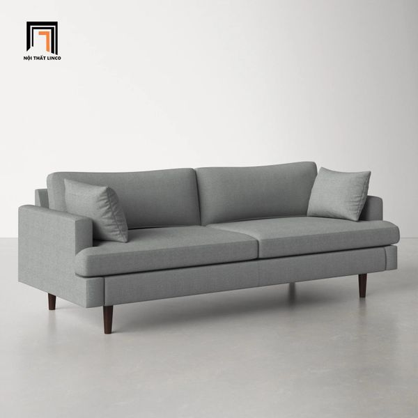 ghế sofa băng dài 1m9, sofa băng giá rẻ cho căn hộ chung cư, sofa băng vải bố, sofa 1 băng dài, ghế sofa văng