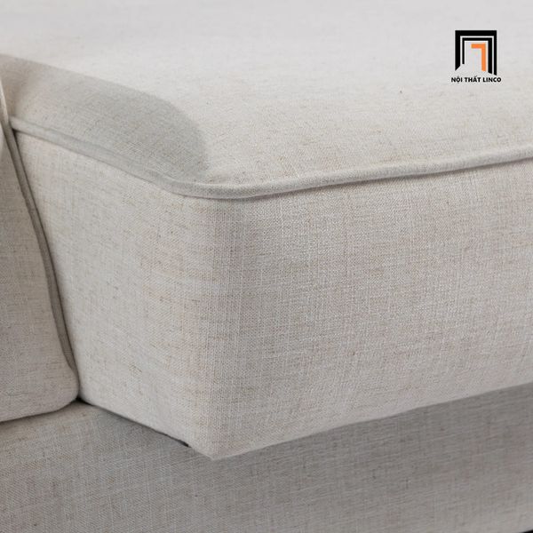ghế sofa giường nằm phong cách Âu Mỹ, sofa giường vải nhung mềm dài 2m2