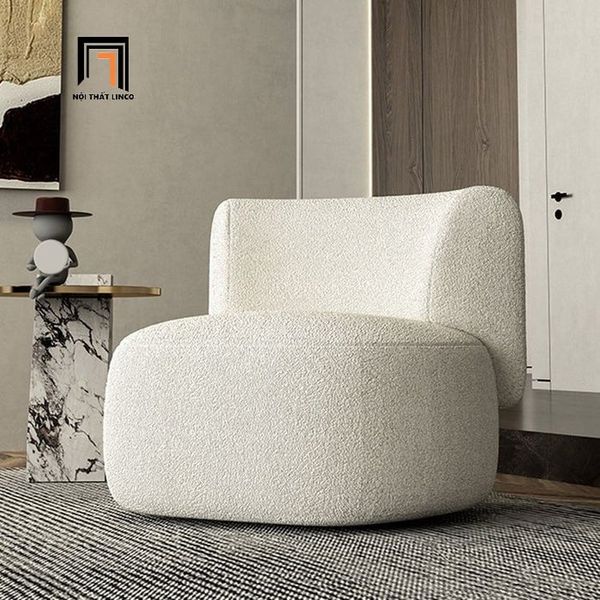 sofa đơn, ghế sofa đơn, sofa đơn nhỏ gọn, sofa đơn cho shop tiệm, sofa đơn cho các cửa hàng, sofa đơn vải lông cừu
