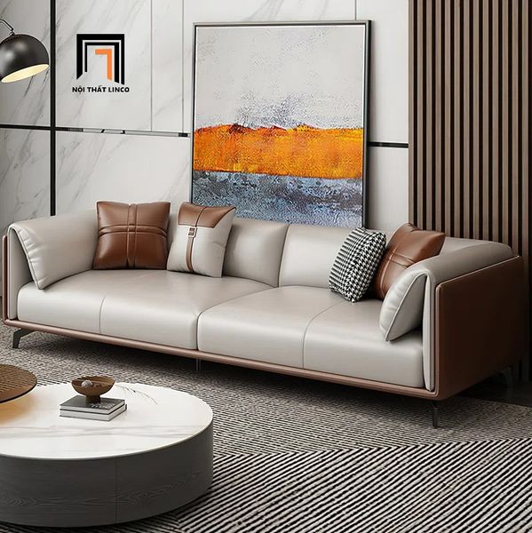 bộ ghế sofa phòng khách cao cấp, set ghế sofa da công nghiệp sang trọng cho gia đình