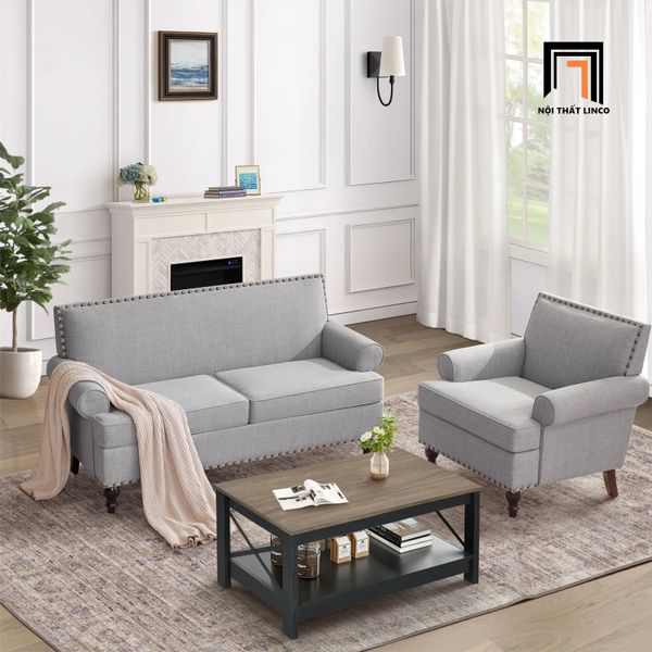 sofa phòng khách, sofa gia đình, bộ ghế sofa phòng khách âu mỹ, set ghế sofa đính nút sang trọng