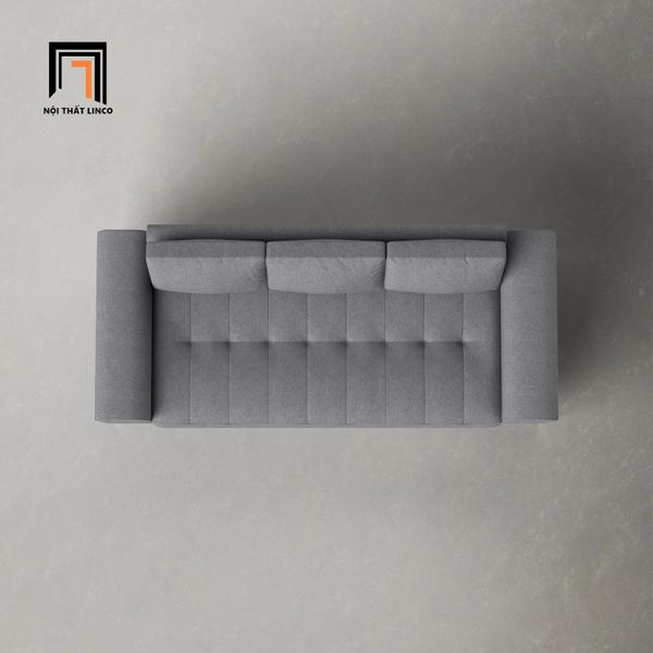 sofa, ghế sofa, sofa màu xám, ghế sofa xám ghi, sofa văng 2m2, sofa băng, ghế sofa băng căn hộ chung cư
