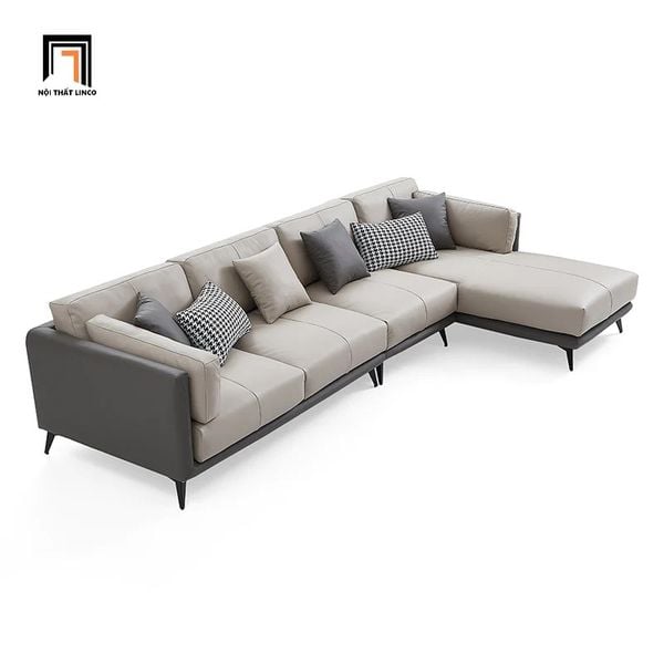 sofa l, sofa góc l, bộ ghế sofa góc chữ l, sofa góc bọc da giả, sofa góc da công nghiệp 3m x 1m6, sofa góc sang trọng