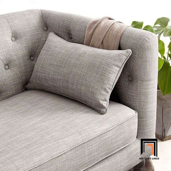 ghế sofa băng tân cổ điển, sofa văng dài 2m1 giật nút sang trọng, ghế sofa băng phong cách Âu Mỹ