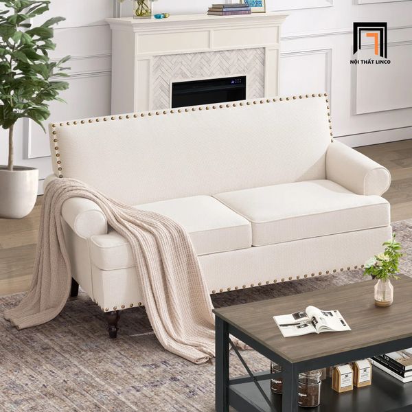 sofa phòng khách, sofa gia đình, bộ ghế sofa phòng khách âu mỹ, set ghế sofa đính nút sang trọng