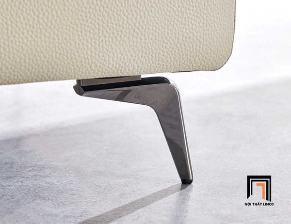 sofa, ghế sofa, sofa băng, sofa văng, sofa da 2m5 xám trắng, sofa băng cao cấp, sofa băng hiện đại