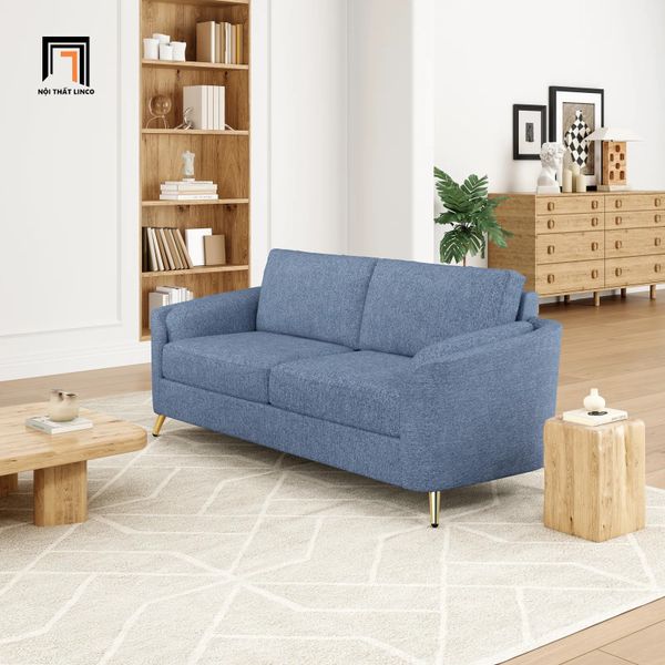sofa, ghế sofa, sofa vải nỉ, ghế sofa băng dài 1m9, sofa màu xanh dương, sofa giá rẻ, ghế sofa chung cư