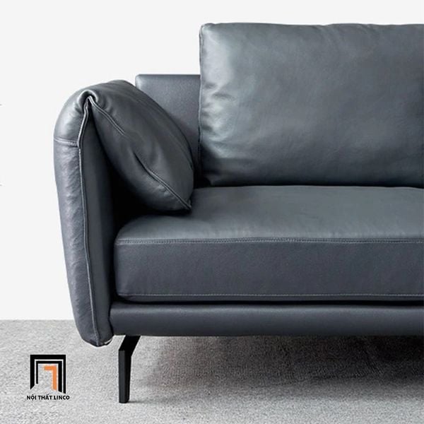 sofa góc, sofa l, sofa góc chữ l, sofa góc da giả 3m x 1m6, sofa góc cho phòng khách diện tích lớn, sofa góc da sang trọng