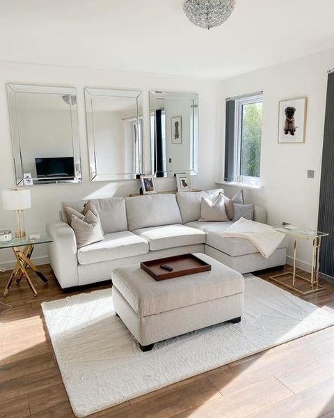 ghế sofa góc l, sofa góc l xám trắng vải nỉ, sofa góc nhỏ 2m3 x 1m6 cho căn hộ chung cư, sofa góc gia đình