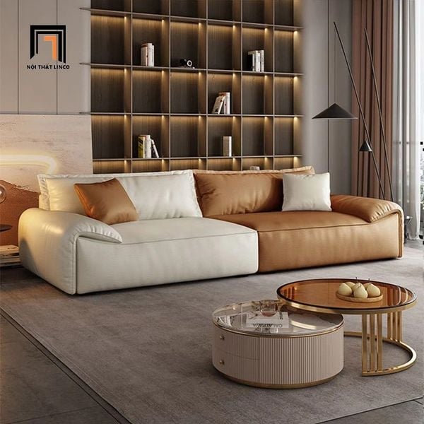 ghế sofa băng dài 2m4, sofa văng kiểu dáng sang trọng, sofa băng phòng khách cao cấp