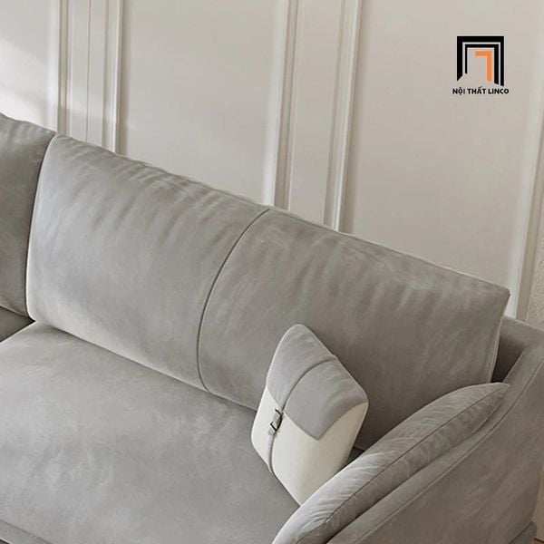 ghế sofa văng dài 2m3 cho căn hộ chung cư, sofa băng bọc vải mềm giá rẻ, sofa băng gia đình hiện đại