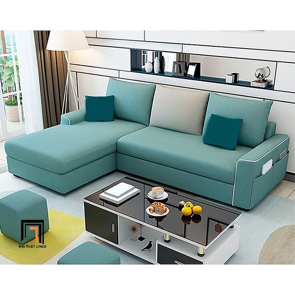 sofa góc, sofa l, bộ ghế sofa góc chữ l 2m9 x 1m6, ghế sofa góc gia đình giá rẻ, sofa góc phòng khách lớn