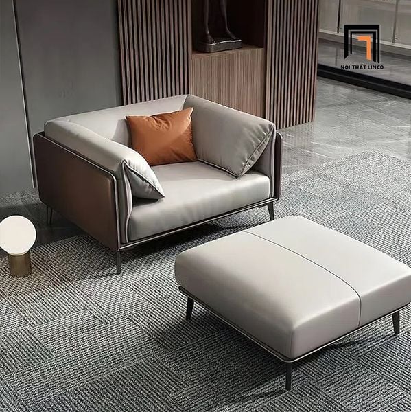 bộ ghế sofa phòng khách cao cấp, set ghế sofa da công nghiệp sang trọng cho gia đình