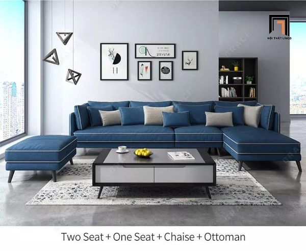 ghế sofa góc giá rẻ, bộ ghế sofa góc l 2m5 x 1m6 màu xám lông chuột, ghế sofa góc gia đình