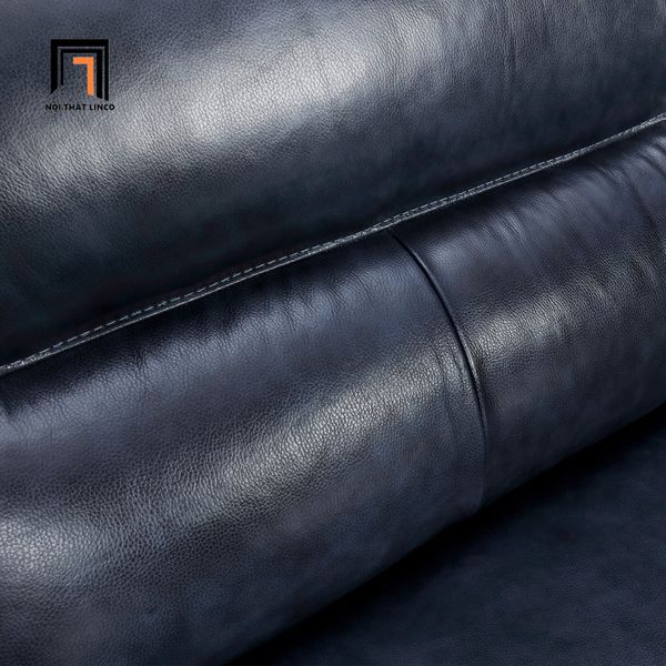 sofa, ghế sofa, sofa băng, sofa văng, sofa da xanh đậm, ghế sofa 2m cao cấp, ghế sofa phòng khách gia đình