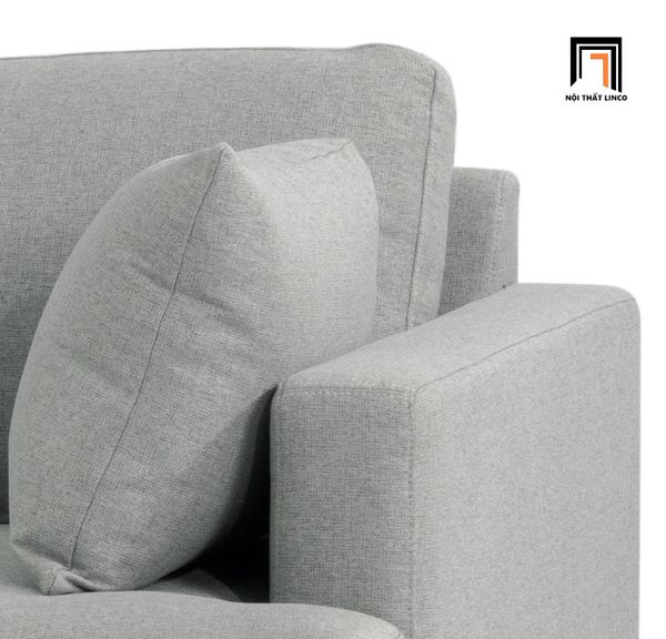 ghế sofa băng dài 1m9, sofa băng giá rẻ cho căn hộ chung cư, sofa băng vải bố, sofa 1 băng dài, ghế sofa văng