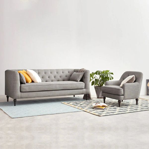 sofa văn phòng, bộ ghế sofa phòng khách, bộ ghế sofa phong cách Âu Mỹ, bộ ghế sofa giá rẻ màu xám ghi