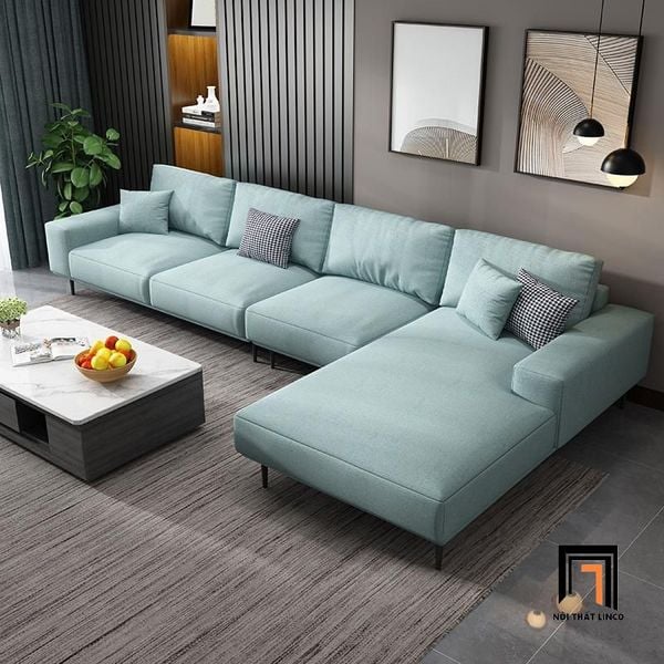 sofa góc, ghế sofa góc l, bộ ghế sofa góc phòng khách sang trọng, sofa góc 3m x 1m6 vải nỉ giá rẻ