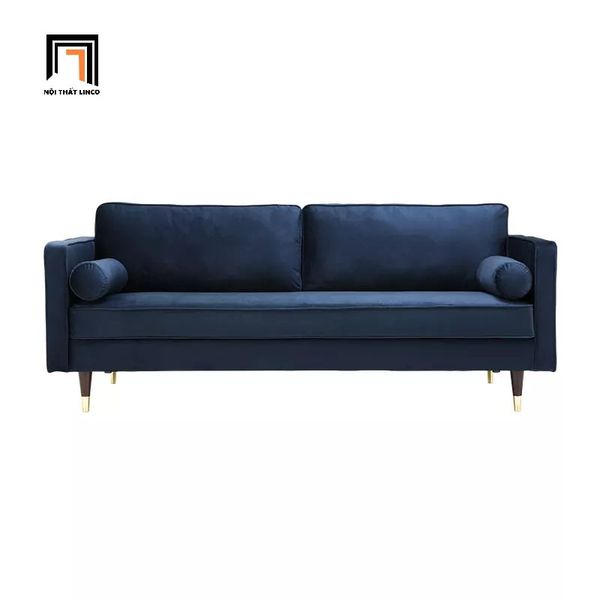 ghế sofa băng dài 1m9, sofa văng vải nhung màu xanh lá, ghế sofa văng phòng khách gia đình giá rẻ