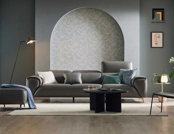 sofa, ghế sofa, sofa văng da 2m5, sofa băng phòng khách cao cấp, sofa băng sang trọng, sofa gật gù