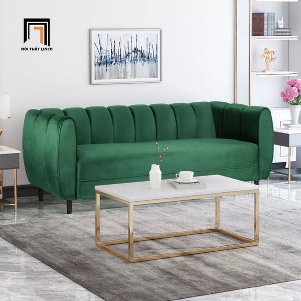 sofa băng, sofa văng, ghế sofa vải nhung, sofa băng 2m, sofa trang trí shop tiệm đẹp, sofa băng giá rẻ