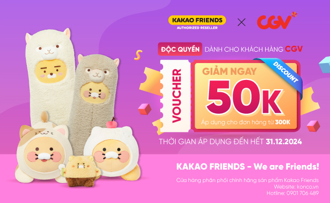 KAKAO FRIENDS X CGV