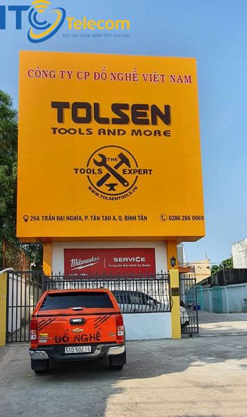 LẮP ĐẶT HỆ THỐNG CAMERA CHO KHO XƯỞNG ĐỒ NGHỀ TOLSEN