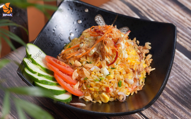 Cơm chiên bạch tuộc