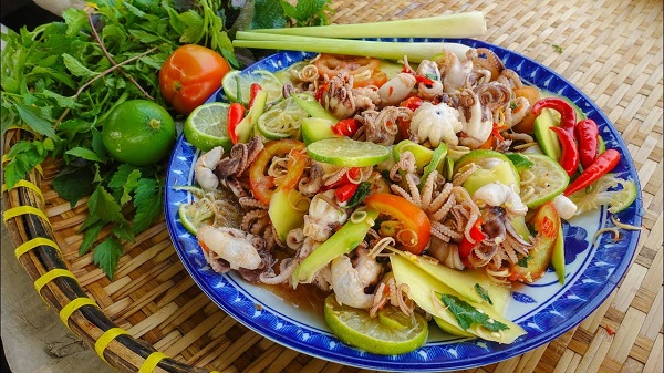 Bạch tuộc sốt thái