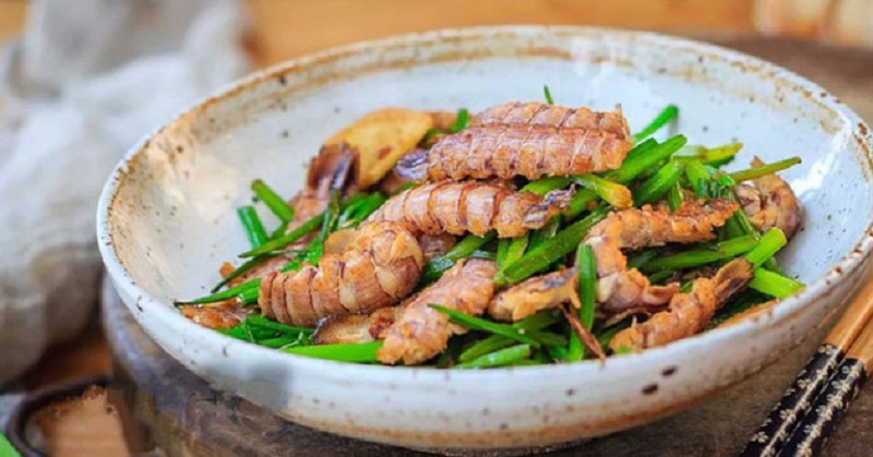 Bề bề xào ngồng tỏi