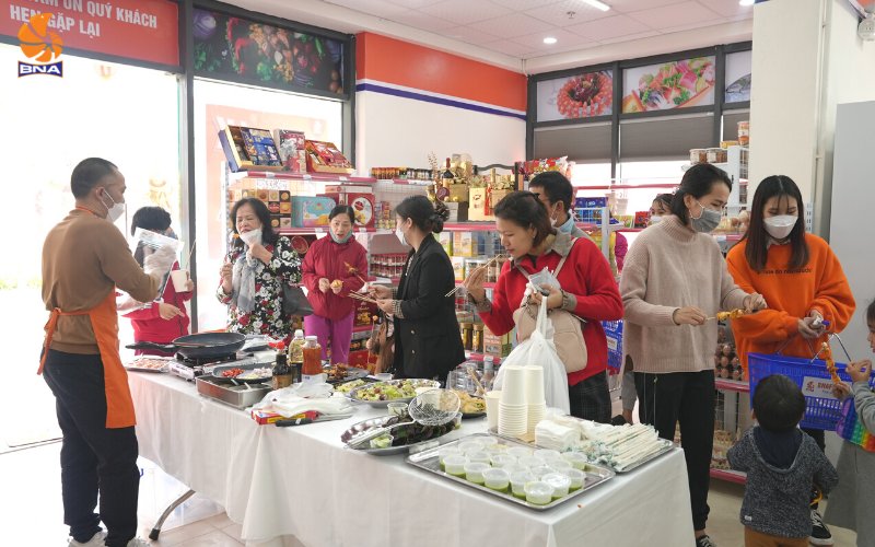 Khai trương BNAFOODS ocean park 2