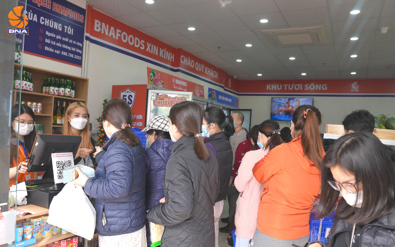 Khai trương BNAFOODS ocean park 2