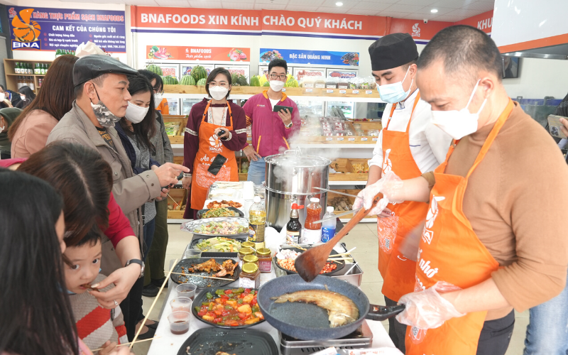 Khai trương BNAFOODS ocean park 2