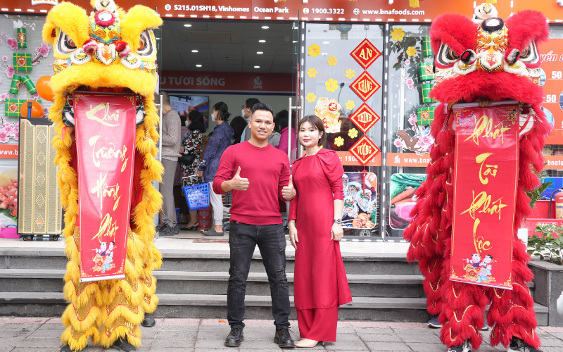 Khai trương BNAFOODS ocean park 2