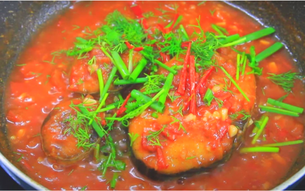 Cá thu sốt cà chua