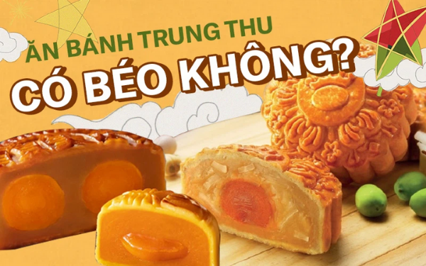 cách ăn bánh trung thu không béo