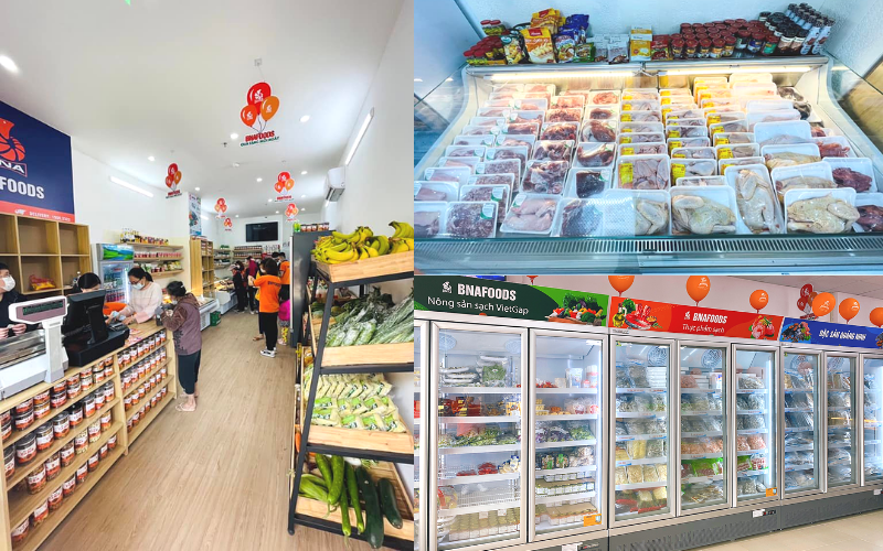 BNAFOODS là cửa hàng chuyên cung cấp hải sản tươi và tươi cấp đông