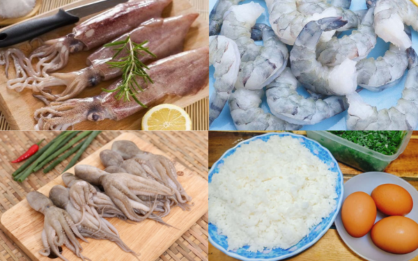 Cơm rang hải sản