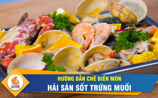 Hải sản sốt trứng muối