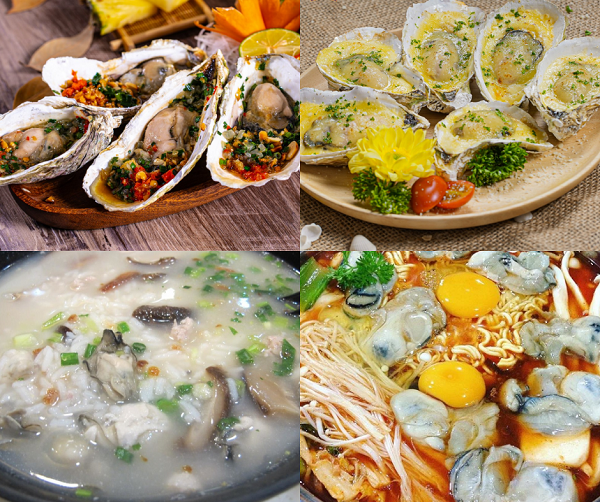 món ngon từ hàu BNAFOODS