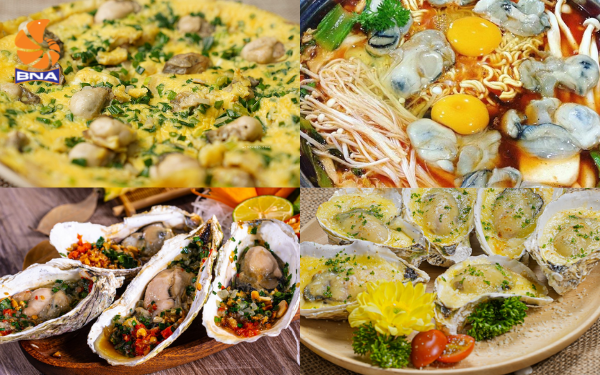 món ngon từ hàu BNAFOODS