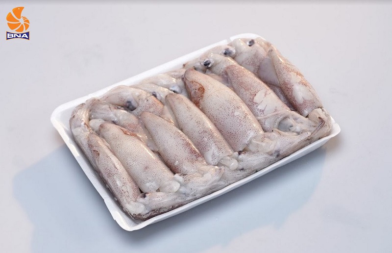 Mực ống tươi cấp đông BNAFOODS