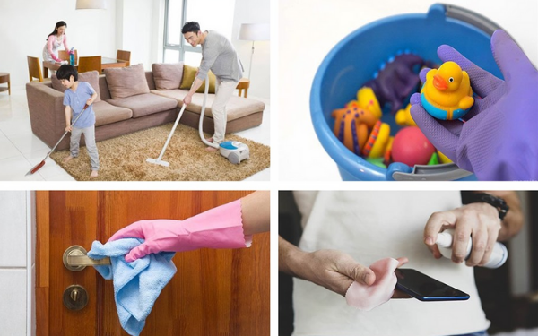 Phòng tránh COVID-19 tại nhà