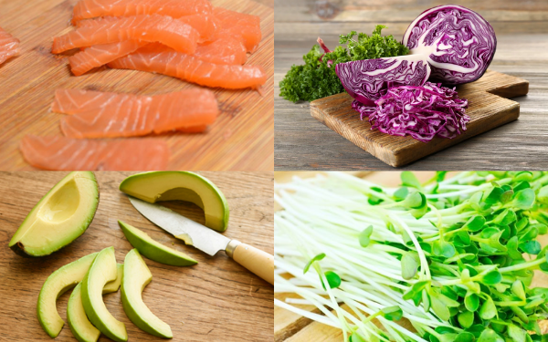 Công thức chế biến salad cá hồi