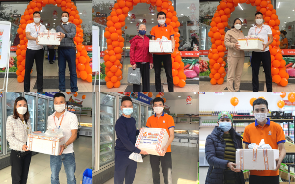 Tặng hàu miễn phí