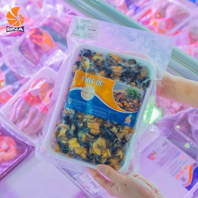 Thịt ốc sạch BNAFOODS