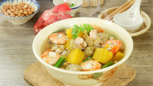 tôm sú nấu canh gì ngon